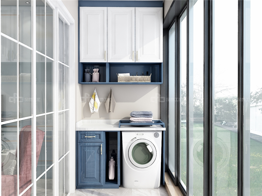 120㎡整木定制美式輕奢設計,享受小資情調的藝術(圖12) 120㎡整木定制美式輕奢設計,享受小資情調的藝術(圖12)