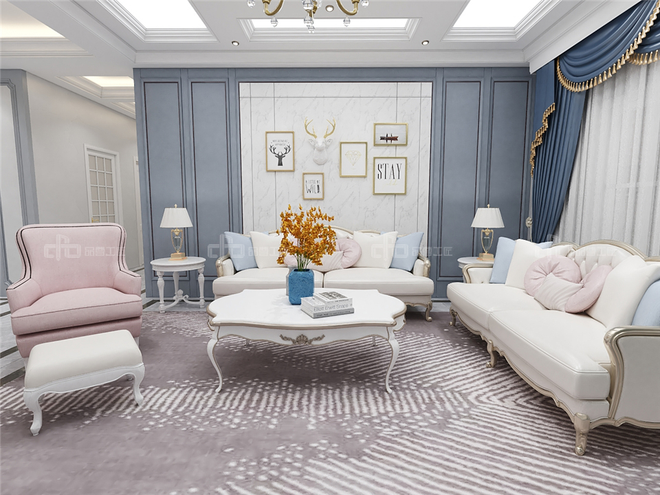 整木定制美式輕奢風(fēng)格，每一處都是怦然心動(dòng)的(圖2)