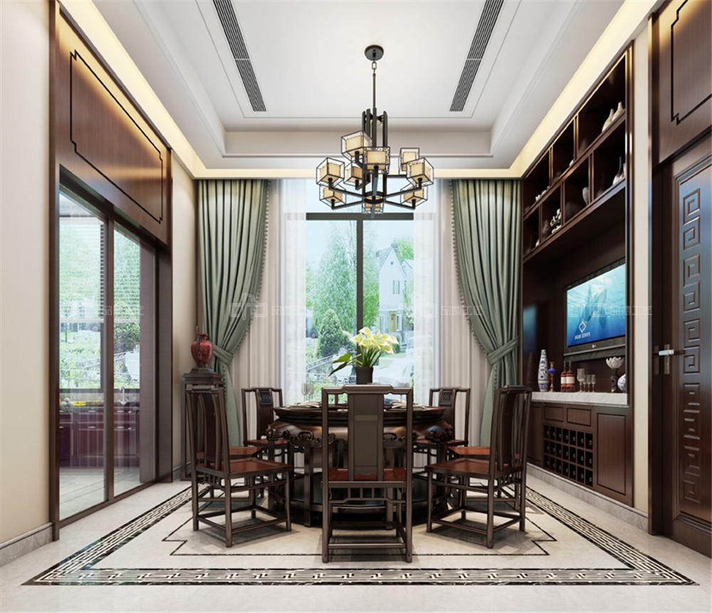 繁華之下，縱享從容、儒雅的新中式居所(圖3)