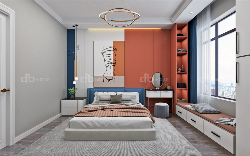 全屋定制如何設(shè)計整體臥室裝修?(圖2) 全屋定制如何設(shè)計整體臥室裝修?(圖2)