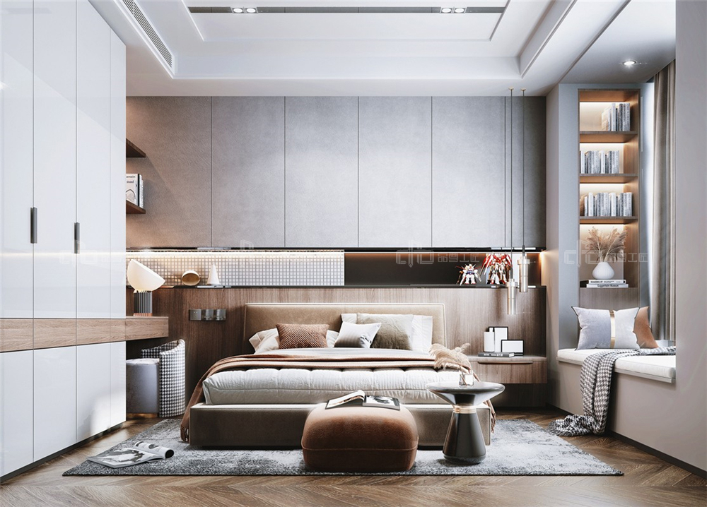 全屋定制如何設(shè)計整體臥室裝修?(圖3) 全屋定制如何設(shè)計整體臥室裝修?(圖3)