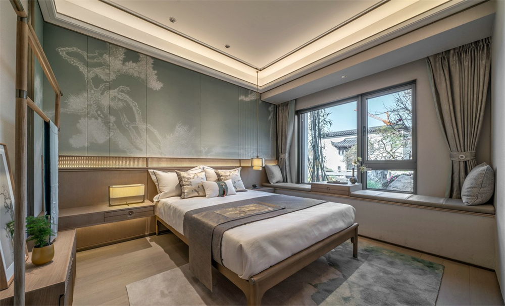 整木定制新中式風(fēng)格,125㎡樣板房賞析(圖20) 21.jpg