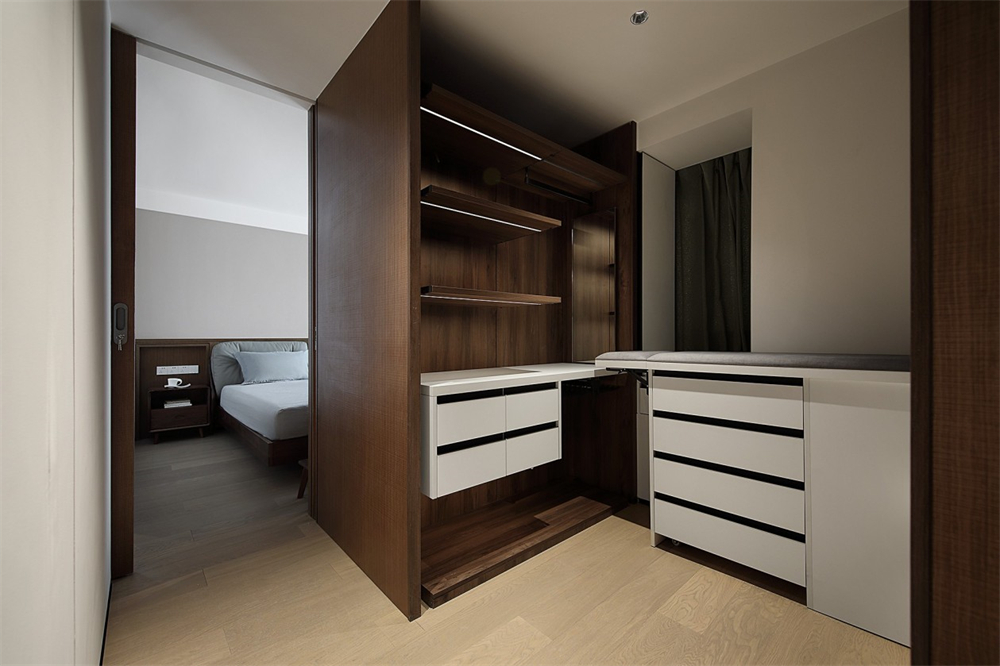 200㎡大平層整木定制，現代極簡風格(圖22)