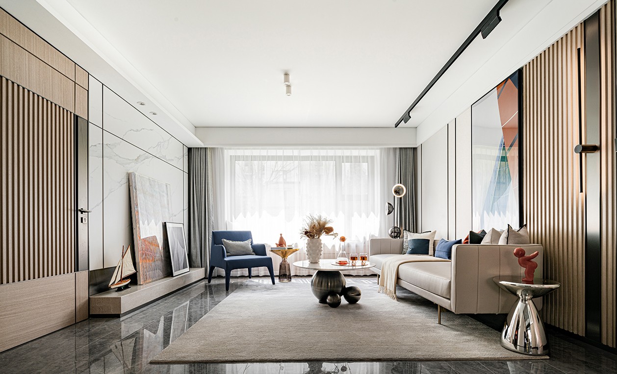 158㎡現代極簡風格設計,整木定制新悅章(圖4) 3.jpg