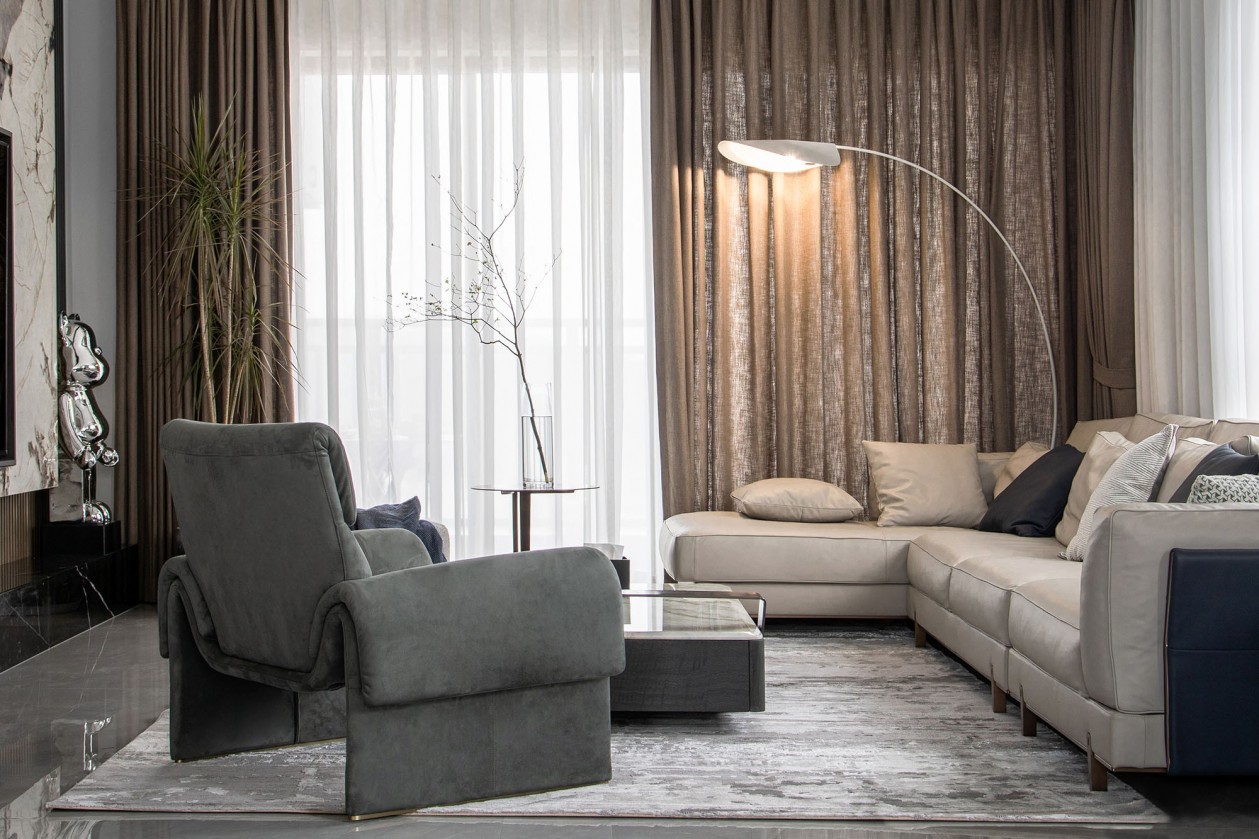 228㎡全屋定制大平層,現(xiàn)代極簡(jiǎn)風(fēng)格設(shè)計(jì)案例(圖5) 4.jpg