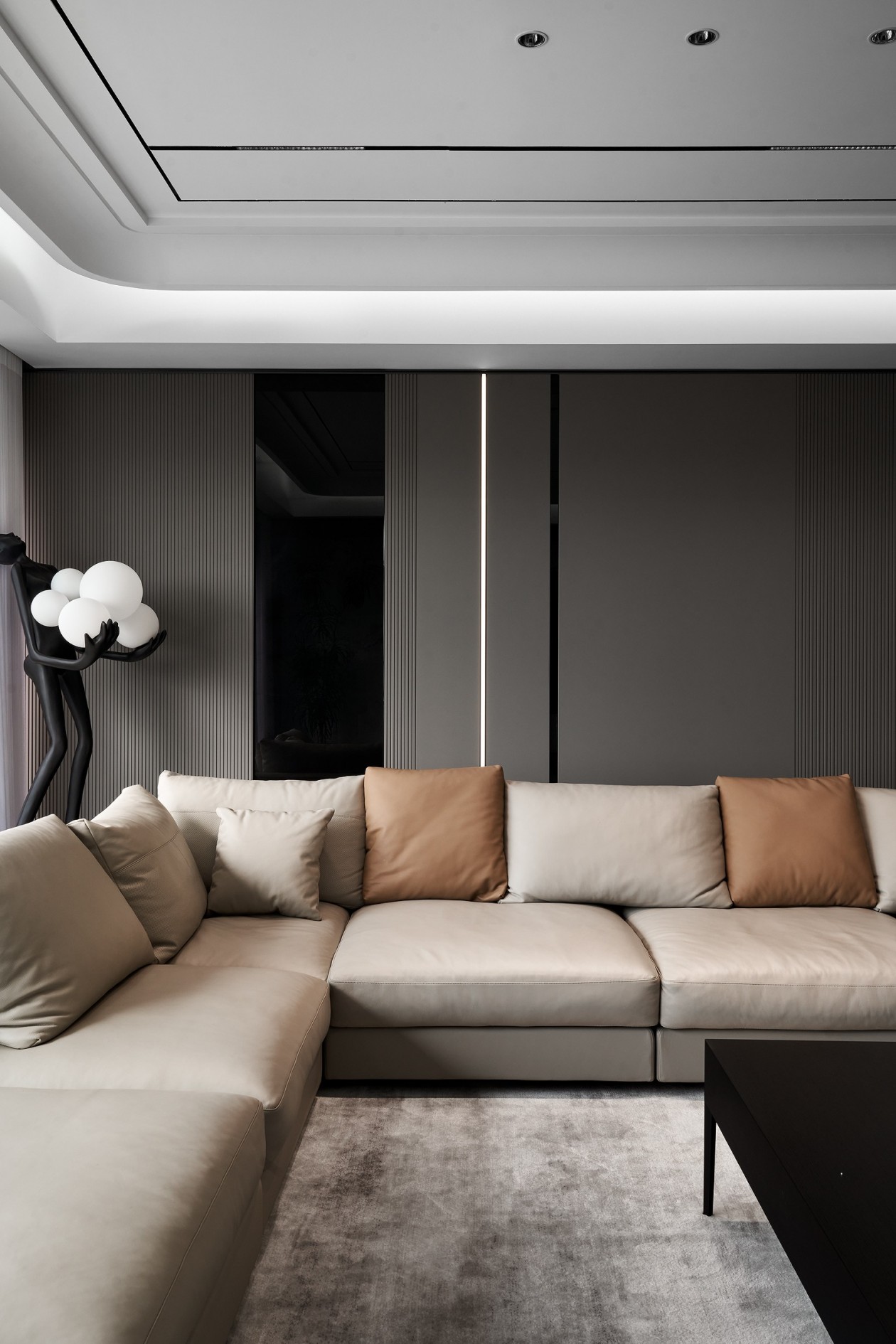 340㎡大平層整木定制,現(xiàn)代極簡風(fēng)格設(shè)計(jì)(圖4) 4.jpg