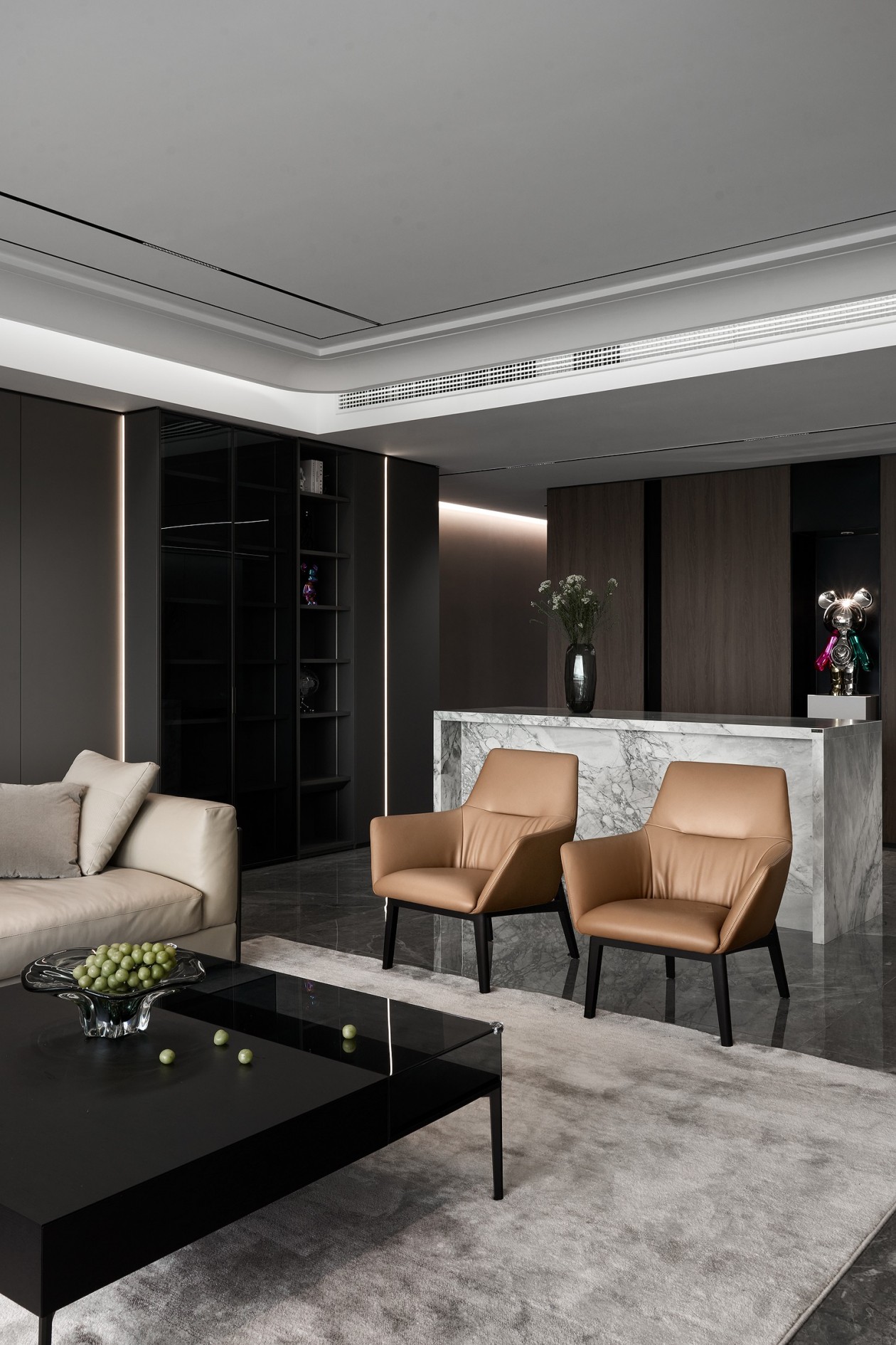 340㎡大平層整木定制,現(xiàn)代極簡風(fēng)格設(shè)計(jì)(圖6) 6.jpg