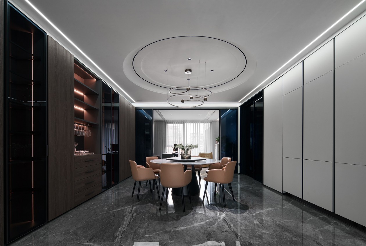 340㎡大平層整木定制,現(xiàn)代極簡風(fēng)格設(shè)計(jì)(圖7) 7.jpg