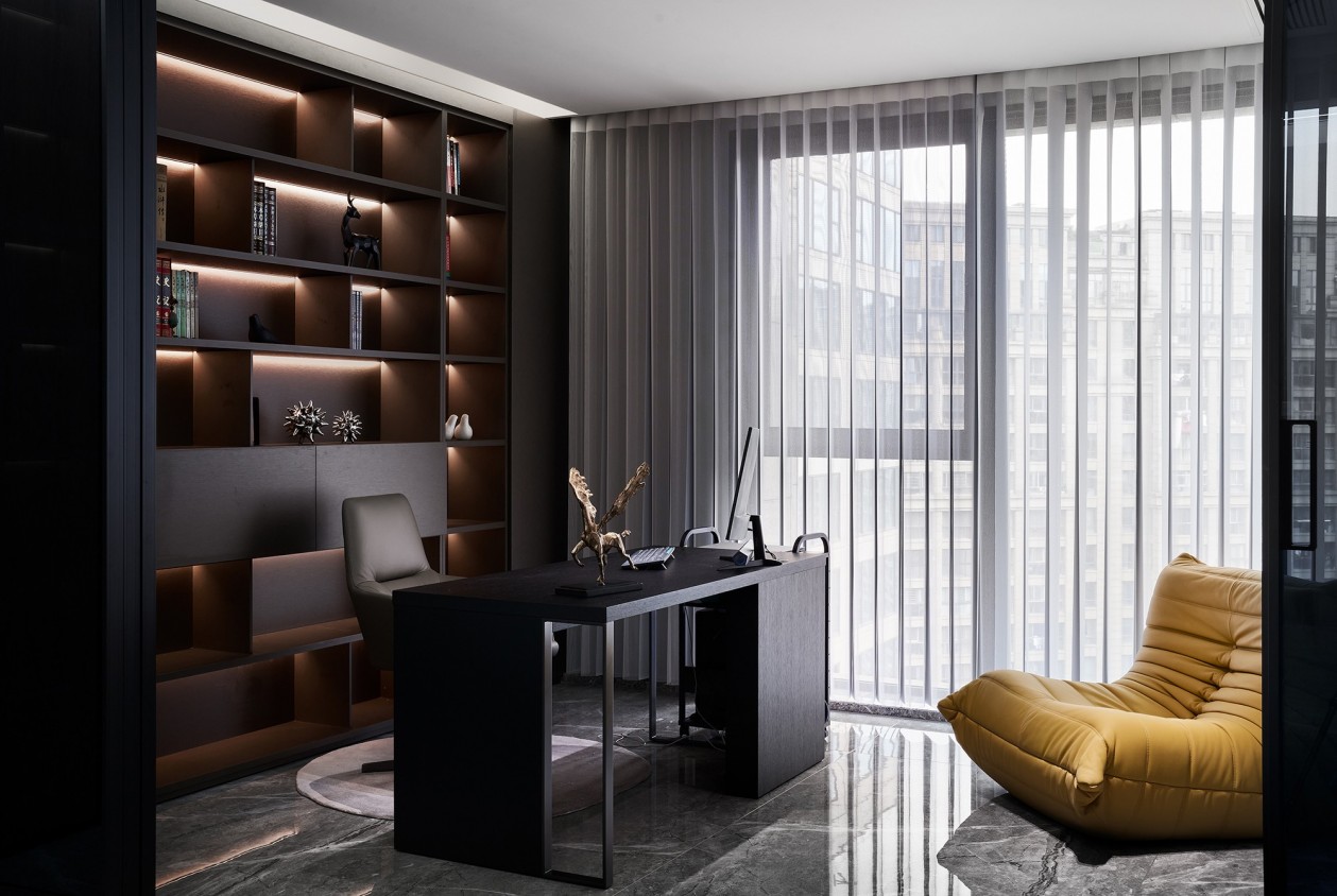 340㎡大平層整木定制,現(xiàn)代極簡風(fēng)格設(shè)計(jì)(圖8) 8.jpg