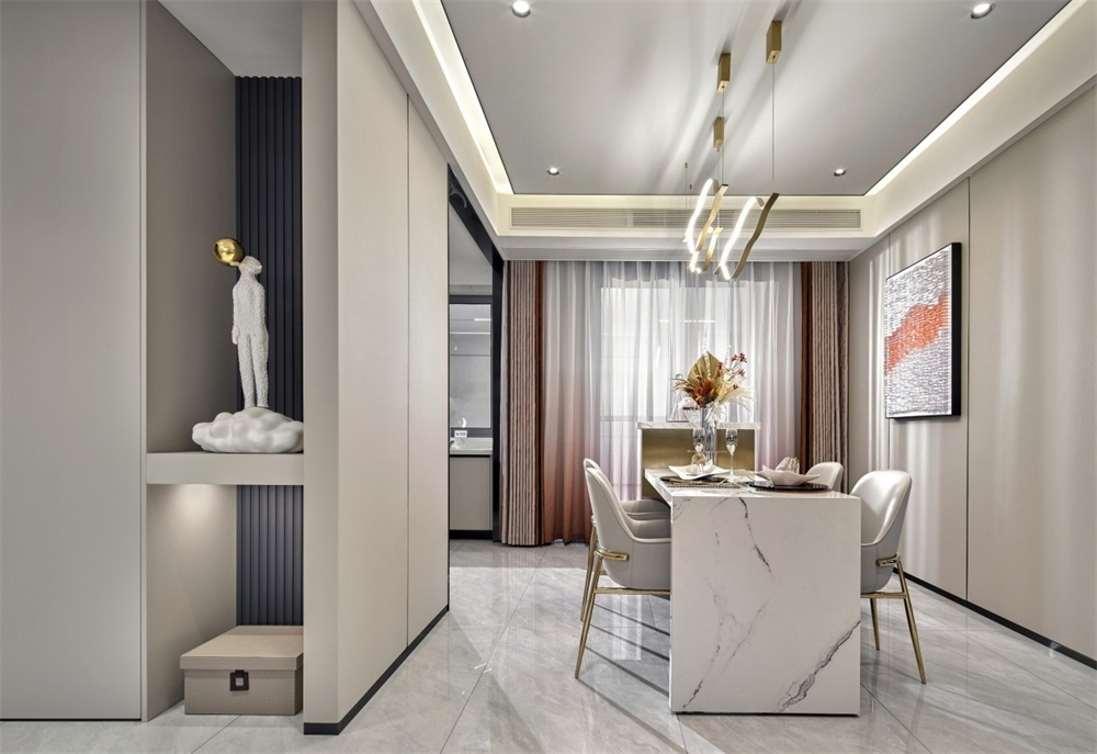 120㎡整木定制輕奢風,現代三居室設計案例(圖8) 8.jpg