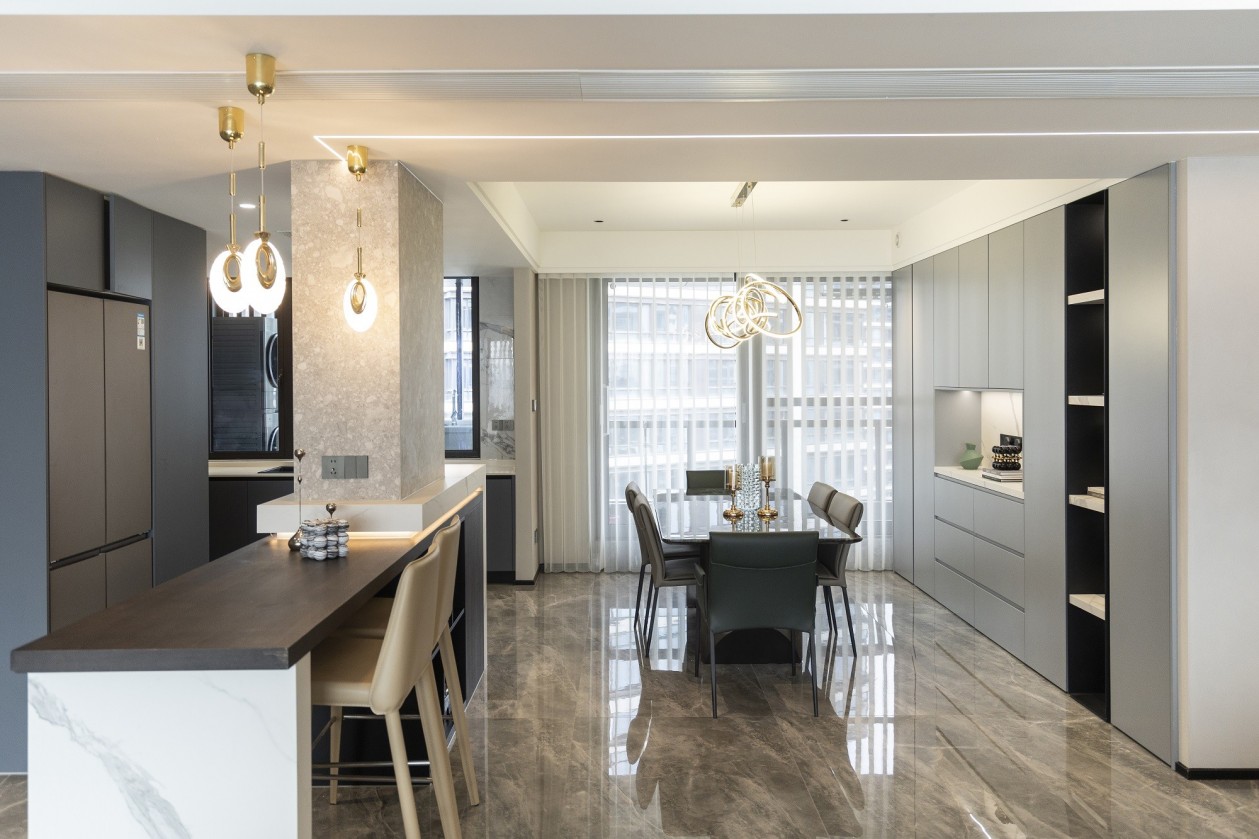 238㎡現(xiàn)代輕奢大平層,整木定制四居室案例(圖8) 8.jpg