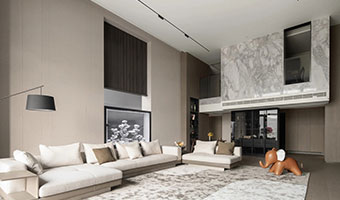 530㎡現(xiàn)代極簡(jiǎn)豪宅，天然木皮定制別墅