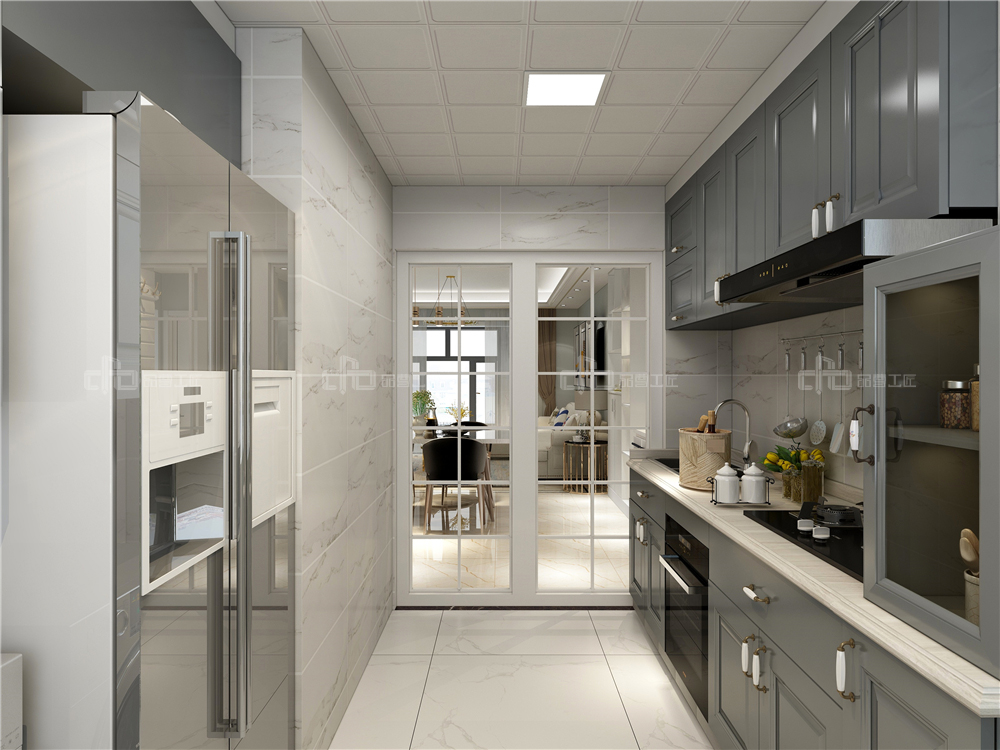 廚房門設(shè)計(jì)什么款式比較好看？(圖1)