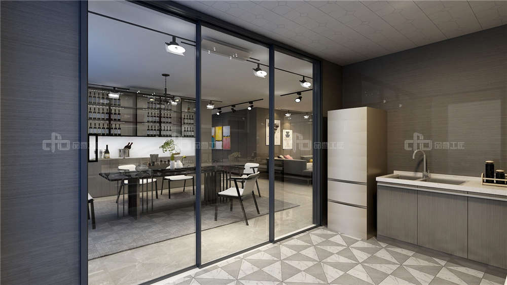 廚房門設(shè)計(jì)什么款式比較好看？(圖2)