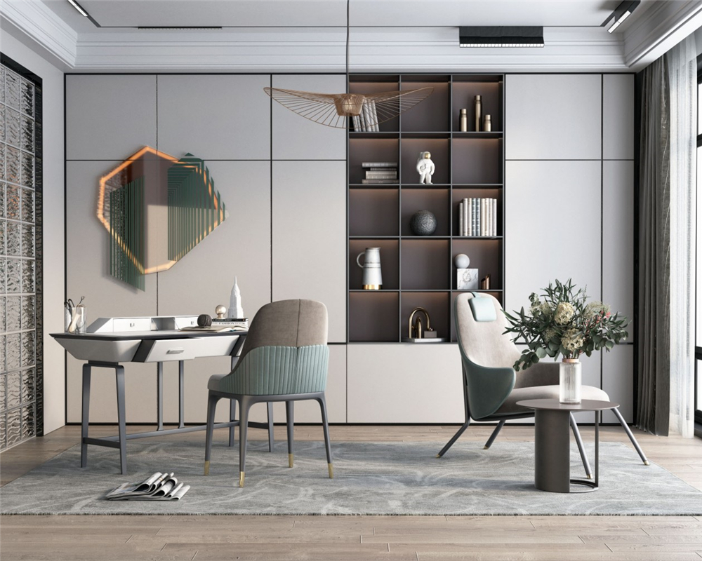 書房裝修一般都選擇什么樣的風格？(圖1)