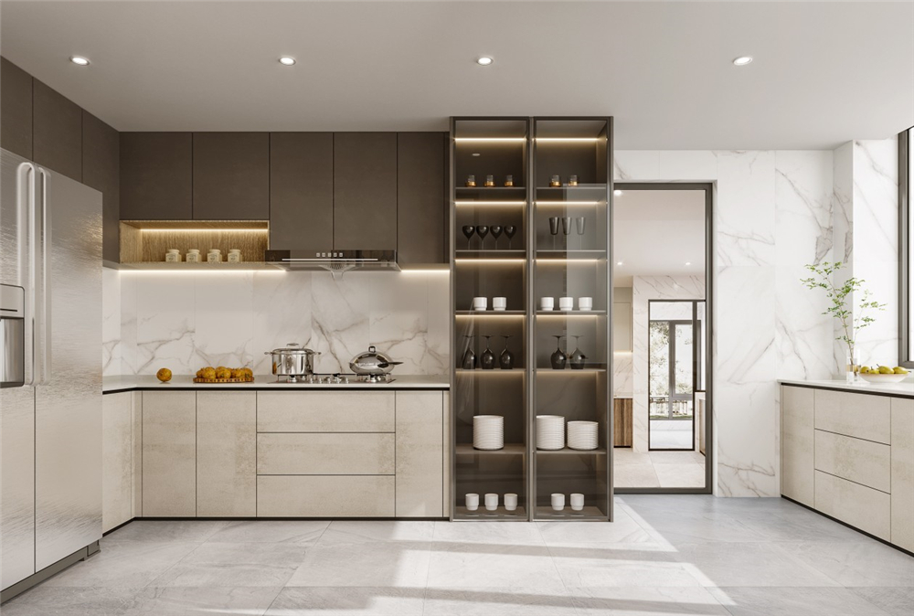 整體櫥柜的高度一般在多少?(圖1) 整體櫥柜的高度一般在多少?(圖1)